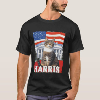 T-shirt Drôle Drôle Chat Dames Sans Enfant Pour Harris 202