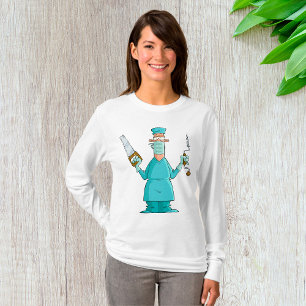 T-shirt Drôle Drôle Chirurgien Cartoon Hilarious Humour Mé