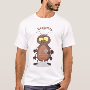 T-shirt Drôle drôle de personnage de dessin animé de cafar