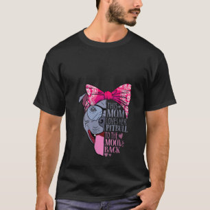 T-shirt Drôle Drôle Des Dons De Pitbull À La Lune
