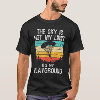 T-shirt Drôle Drôle Skydiving Art Pour Hommes Femmes Skydi