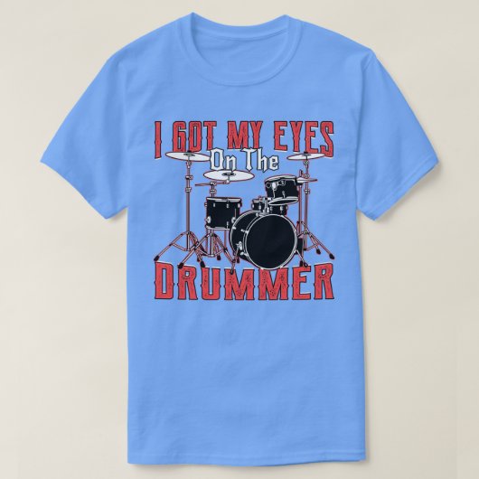 T-shirt Drôle Drummer Musicien Et Drum Lover Idée Cadeau 1 (Design devant)