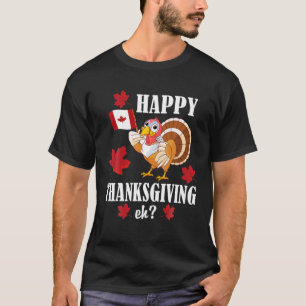 T-shirt Drôle du Bon thanksgiving canadien de la Turquie E