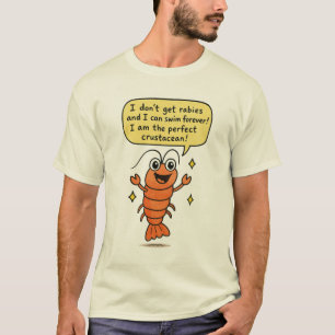 T-shirt drôle du homard – “Je suis le crustacé par