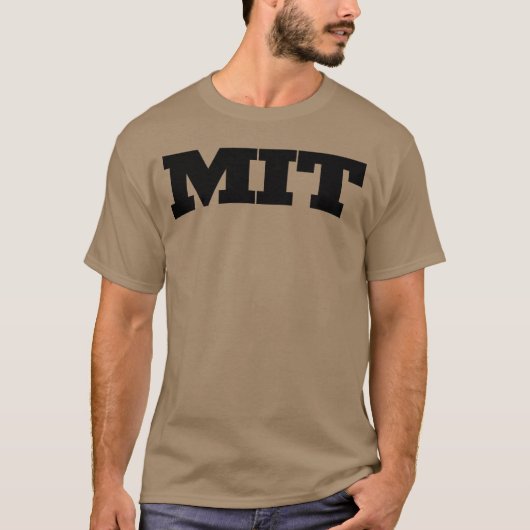 T-shirt drôle du MIT (Devant)