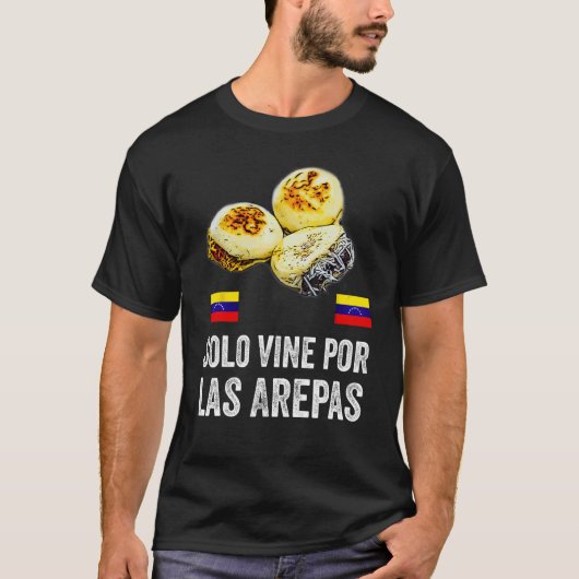 T-shirt Drôle du Venezuela Comida Venezolana Arepas Band (Devant)
