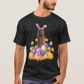 T-shirt Drôle Easter Egg Irish Setter Chien Pâques dimanch (Devant)