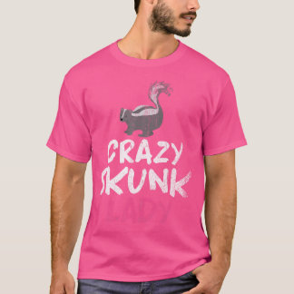 T-shirt Drôle Écureuil Amoureux des animaux Skunk