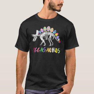 T-shirt Drôle Eggasaurus Stegosaurus Egg Dinosaure Happy E