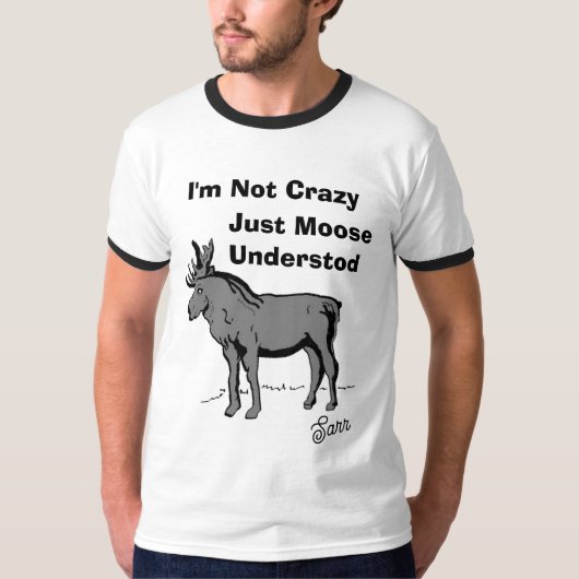T-shirt drôle : Élan Compris (Devant)
