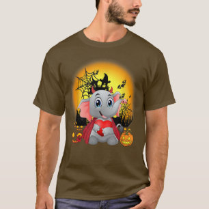 T-shirt Drôle Elephant Halloween Costume Cadeaux