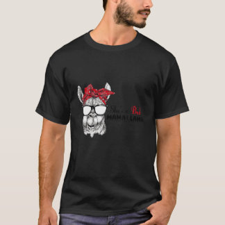 T-shirt Drôle Elle est une mauvaise Mama Llama Cadeau