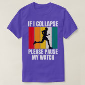 T-shirt Drôle En Cours Si J'Effondre S'Il Vous Plaît Suspe (Design devant)