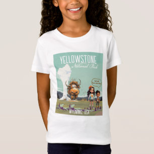 T-shirt drôle enfants bison buffle américain
