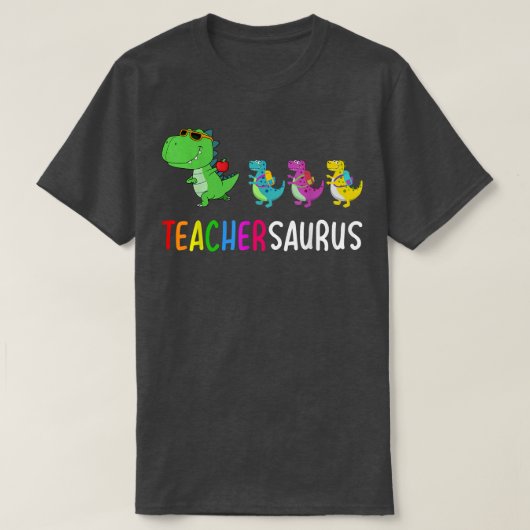T-shirt Drôle Enseignant Dinosaur Enseignant T Re Hommes F (Design devant)