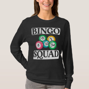 T-shirt Drôle équipe de Bingo dire Bingo