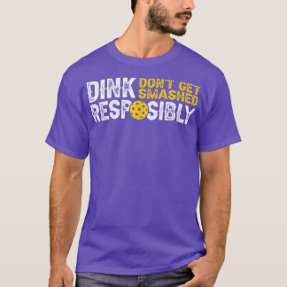 T-shirt Drôle équipe de Pickleball Vêtements Dink responsa