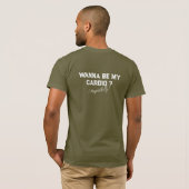 T-shirt Drôle et flirteur (Dos entier)