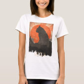 T-shirt drôle et Hoddie de Catzilla (Devant)