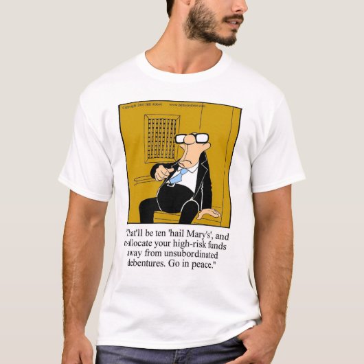T-shirt drôle et investissement (Devant)