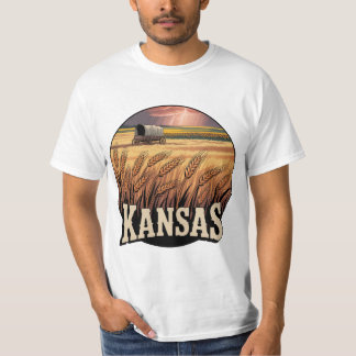 T-shirt drôle et mignon Kansas Cadeau pour lui ou