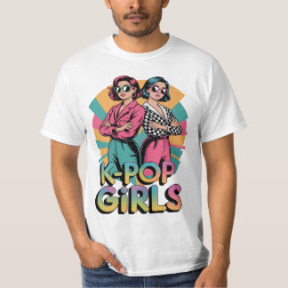 T-Shirt drôle et mignon pour filles K Pop Cadeau p