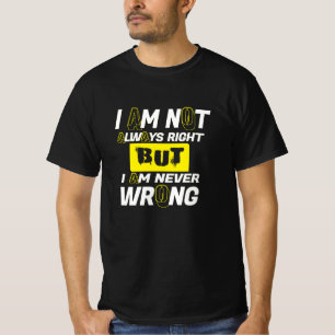 T-shirt drôle et sarcastique
