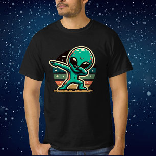 T-shirt Drôle Extraterrestrial Alien Dabbing