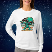 T-shirt Drôle Extraterrestrial Alien Dabbing