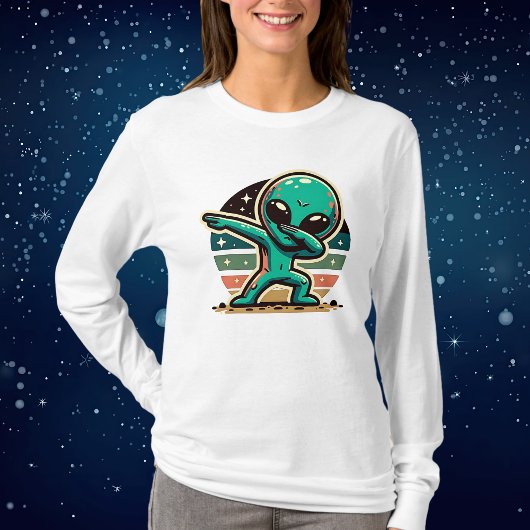 T-shirt Drôle Extraterrestrial Alien Dabbing