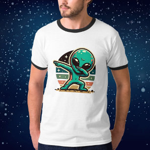 T-shirt Drôle Extraterrestrial Alien Dabbing