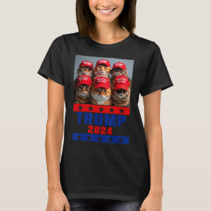 T-shirt Drôle Faire Chats Sauver Encore Trump Usa Présiden