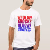 T-shirt drôle "Fais tomber la sieste" (Devant)