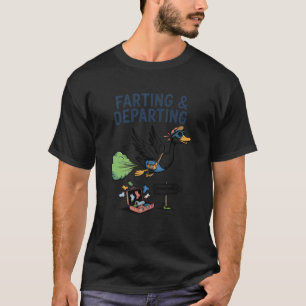 T-shirt Drôle Farting Canard Voyage Humour Hilarious Laid 