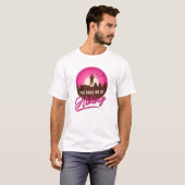 T-shirt Drôle Femme Hiker Rose Vous M'Avez Eu À Randonnée (Devant entier)