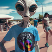 T-shirt Drôle FIER GAYLIEN LGBTQ+