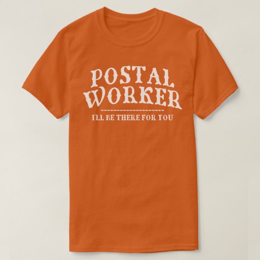 T-shirt Drôle Fier Postal Worker Citation Travailleur Sarc (Design devant)