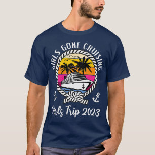 T-shirt Drôle filles Croisière Squad Girls rip 2023 Girls 