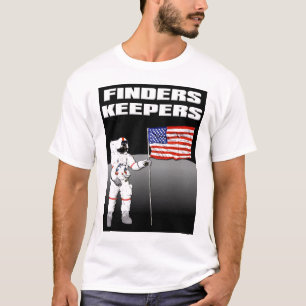T-shirt drôle Finders Keepers Lune