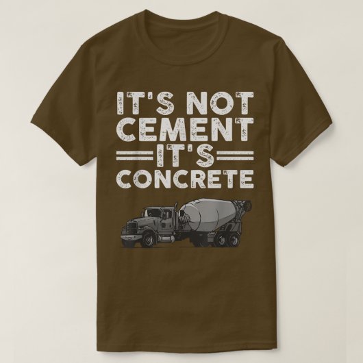 T-shirt Drôle Finisseur Concret Concret Pour Hommes Mier C (Design devant)