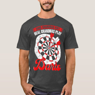 T-shirt Drôle fléchettes grand-mère grand-mère cadeau