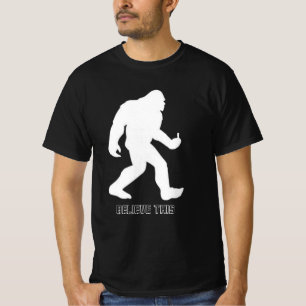 T-shirt Drôle 'FLIP THE BIRD' Yeti Bigfoot Tee