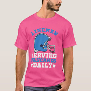 T-shirt Drôle Football Lineman Art Pour Hommes Femmes Offe