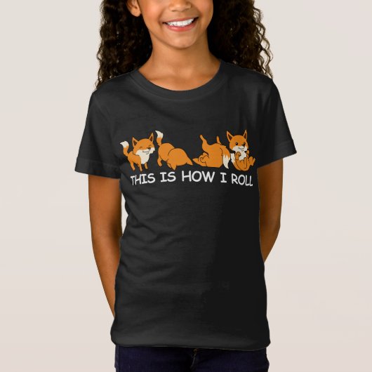 T-Shirt Drôle Fox Cadeau Femme Fox C'Est Comment Je Roule (Devant)