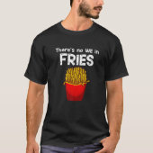 T-shirt Drôle Fries Françaises Conception Pour Hommes Femm (Devant)