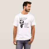 T-Shirt Drôle Garçon Edgar Allan Poe Citations Pro (Devant entier)