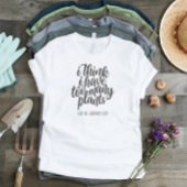 T-shirt Drôle Gardener Plante dame