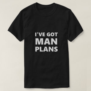 T-shirt Drôle Gay LGBTQ J'ai un homme Plans Humour Humoris