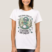 T-shirt Drôle Ghoul Retro Skeleton Coffret Addict Hallowee (Devant)