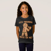 T-Shirt Drôle Gingerbread Homme cadeau pour Noël (Devant entier)